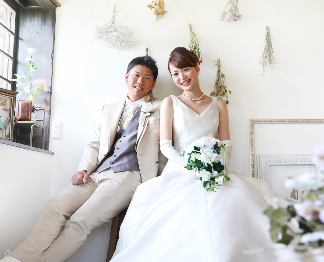 変わらない憧れ、美しい花嫁を永遠に。